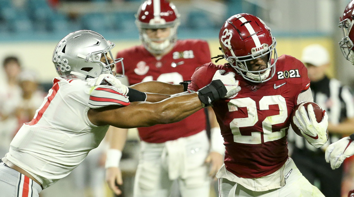 Najee Harris Ohio State 2020 National Championship